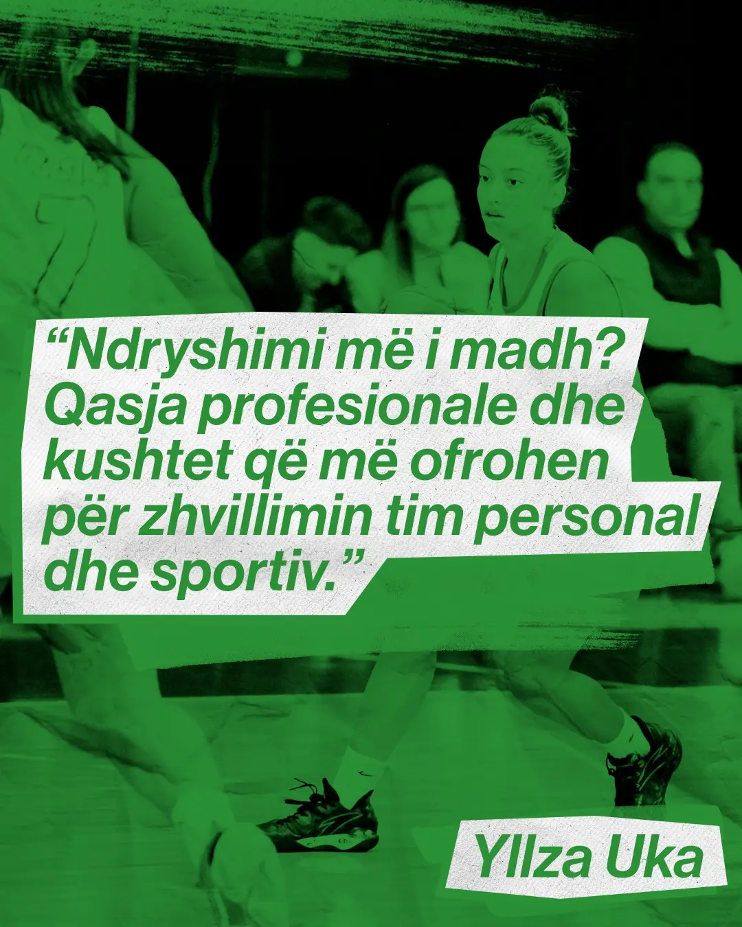 Yllza Uka nis aventurën në SHBA me Seward County College